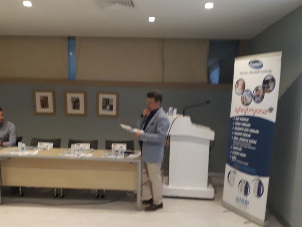 Crystalin Ürün Eğitim Toplantısı - Adana Çukurova Üniversitesi Tıp Fakültesi Hastanesi