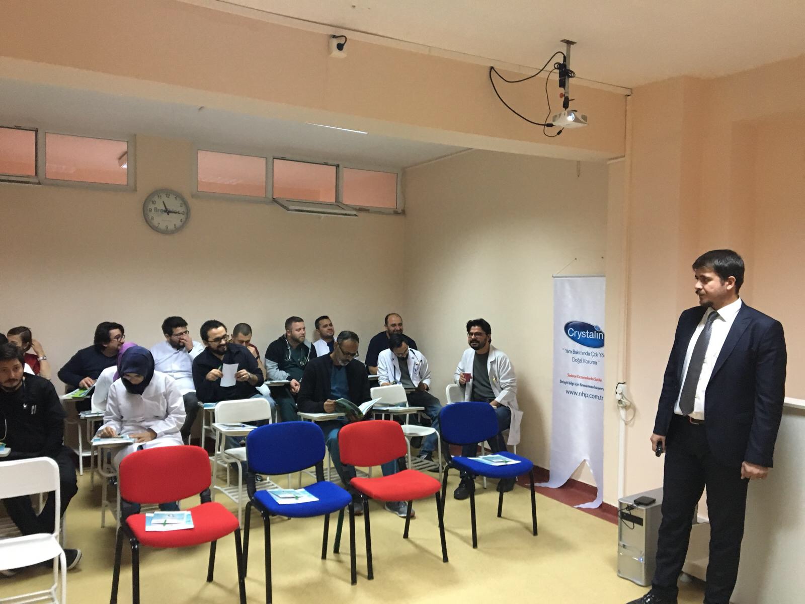 Crystalin Ürün Eğitim Toplantısı (Konya Meram Tıp Fakültesi Hastanesi - Acil Servis)