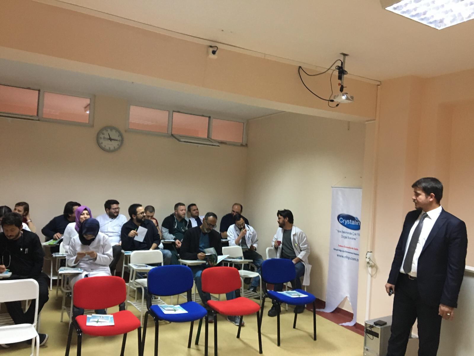 Crystalin Ürün Eğitim Toplantısı (Konya Meram Tıp Fakültesi Hastanesi - Acil Servis)
